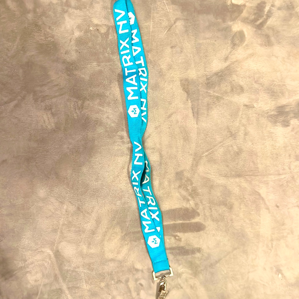 Matrix Y2k Skateboarding Brand Lanyard Key Chain